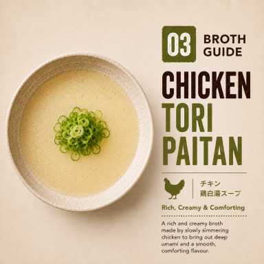 Chicken Tori Paitan Broth at Asian Noodles Kitchen in Utrecht