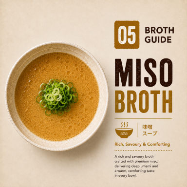 Miso Broth at Asian Noodles Kitchen in Utrecht