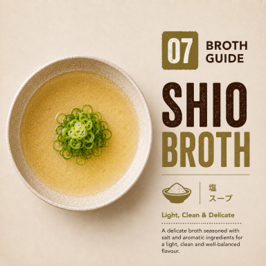 Shio Broth at Asian Noodles Kitchen in Utrecht