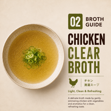 Chicken Clear Broth at Asian Noodles Kitchen in Utrecht